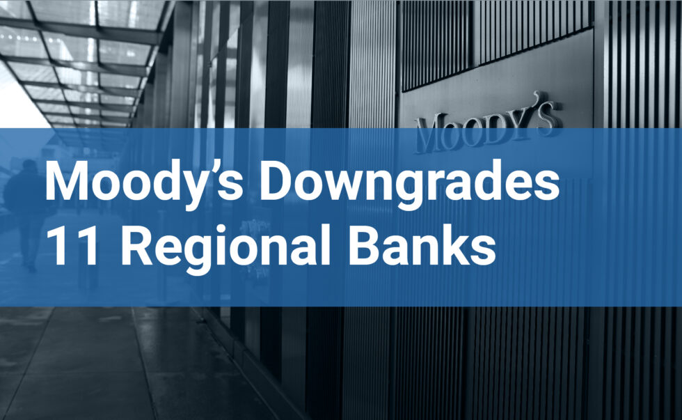Moody’s Downgrades 11 Regional Banks Visbanking