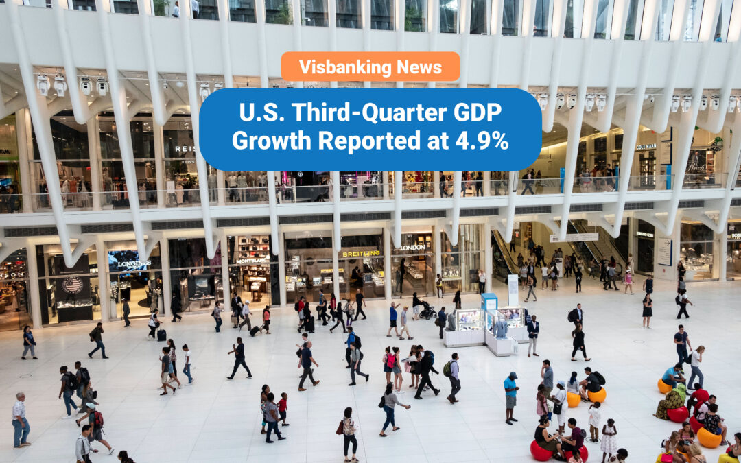 U.S. Third-Quarter GDP Growth Reported at 4.9%