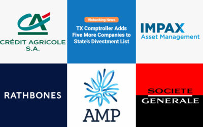 TX Comptroller Adds Five More Companies to State’s Divestment List